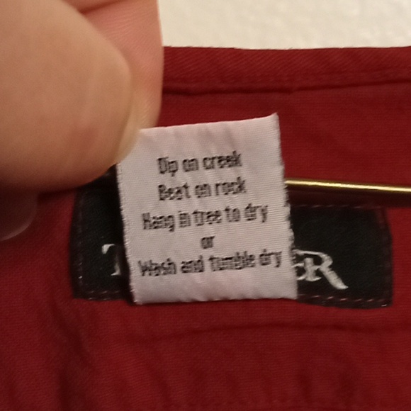 👗🌹 Time Traveler 100% Cotton Peasant Top Red Boho Blouse Bell Sleeves - Picture 4 of 4